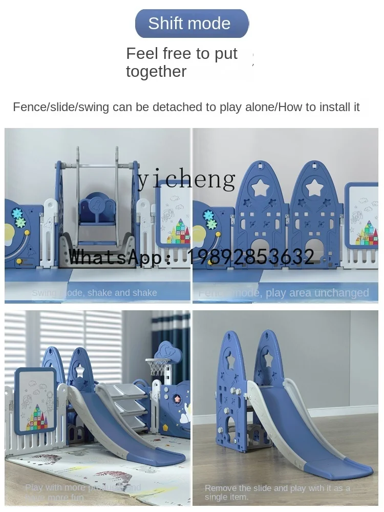 AE Rejilla protectora Bebé Interior Juego en casa Circunferencia del piso Niños