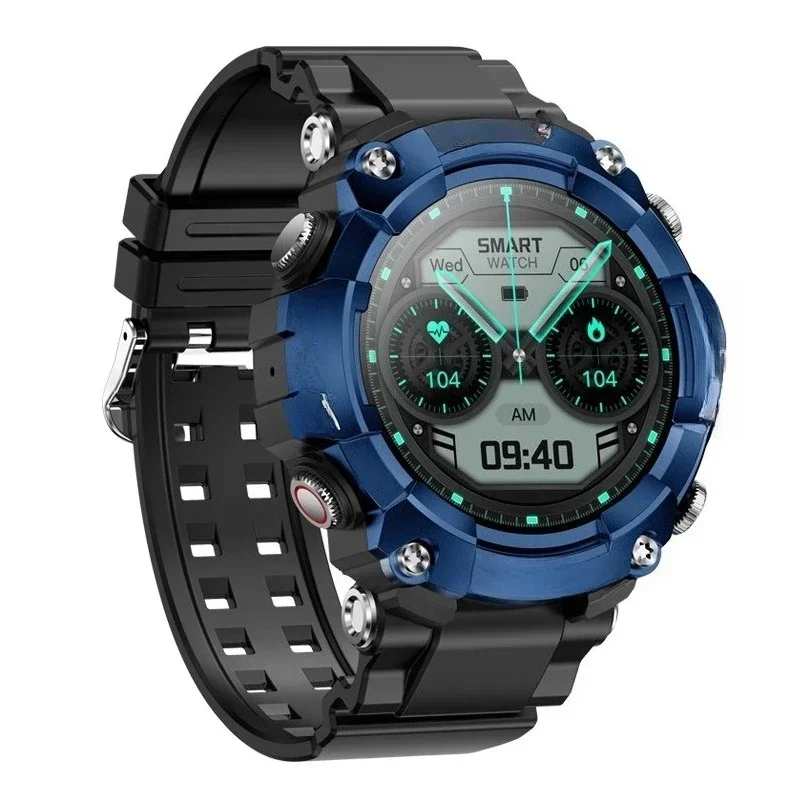 AI function translation T96 Bluetooth headset, call smartwatch, local MP3 multi-function heart rate blood oxygen