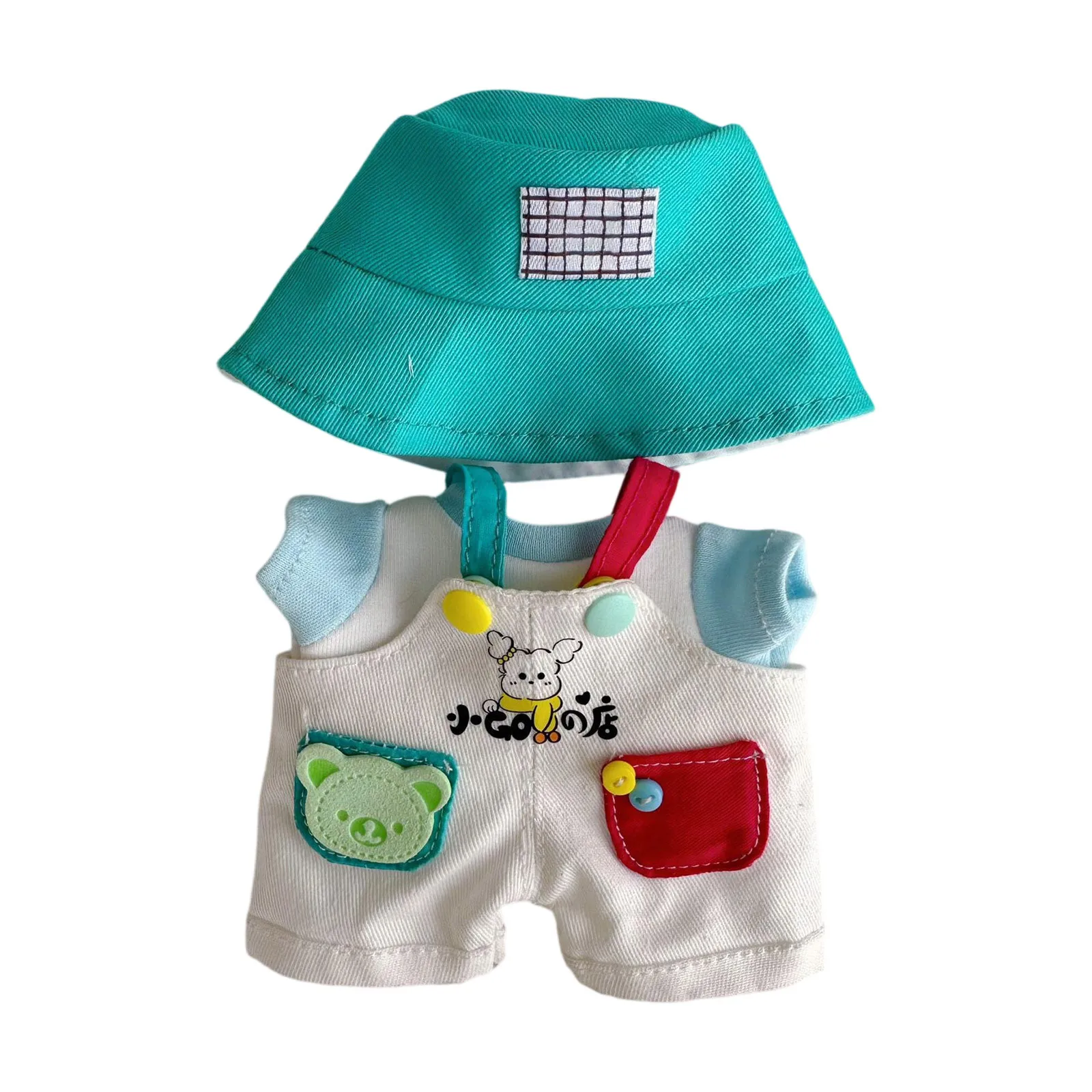 Mini ropa bonita para muñecas de peluche, solo atuendo, accesorios de ropa para muñecas Labubu de 17cm, suéter con capucha, ropa Diy, regalos para niños