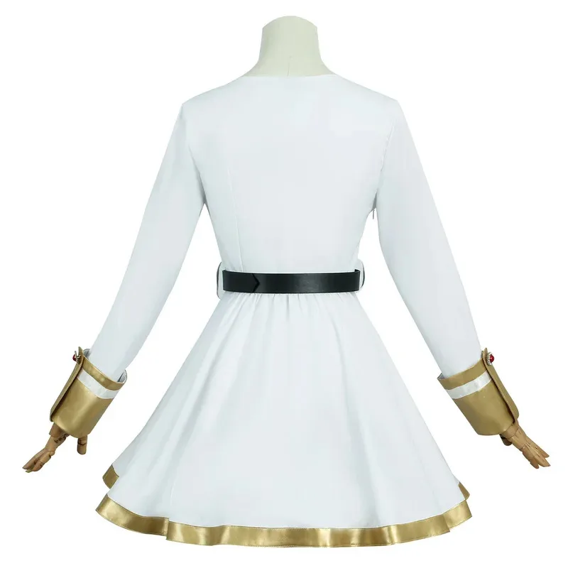 Hemixush Frieren at the Funeral Cosplay Frieren Costume Party Uniform Full Set Kawaii Suit