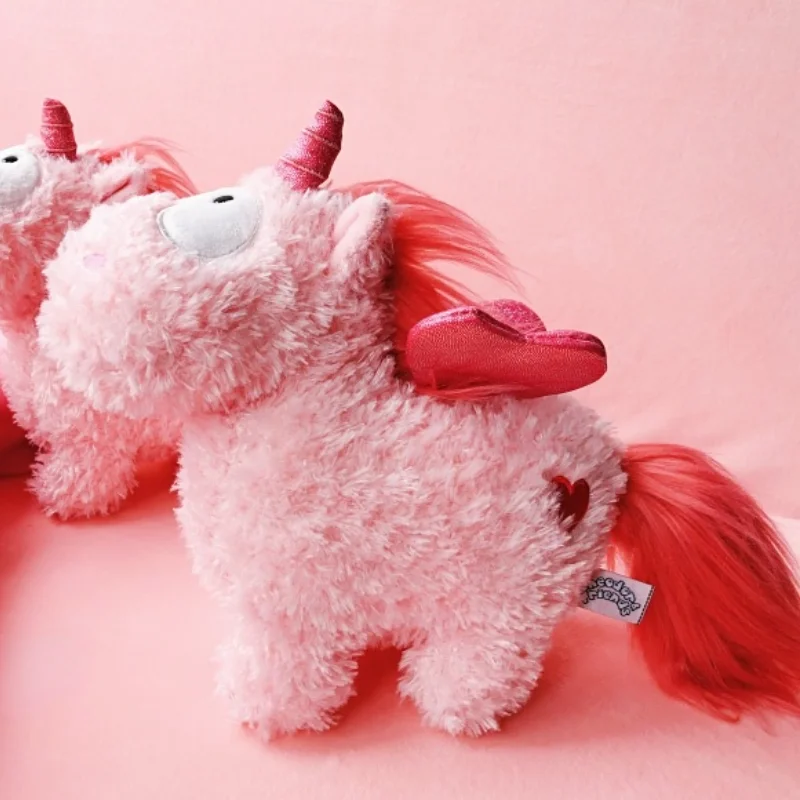 

INS Nordic Style Unicorn Plush Children Toy Soft Cartoon Animals Creative Fluffy Pink Doll Stuffed For Kid Gifts Room Decoration