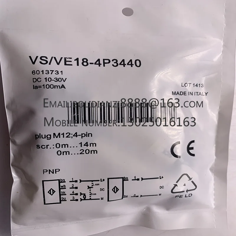 

Proximity switch VS/VE18-4P3440 VS/VE18-4N3440 Brand new spot goods Spot sensors