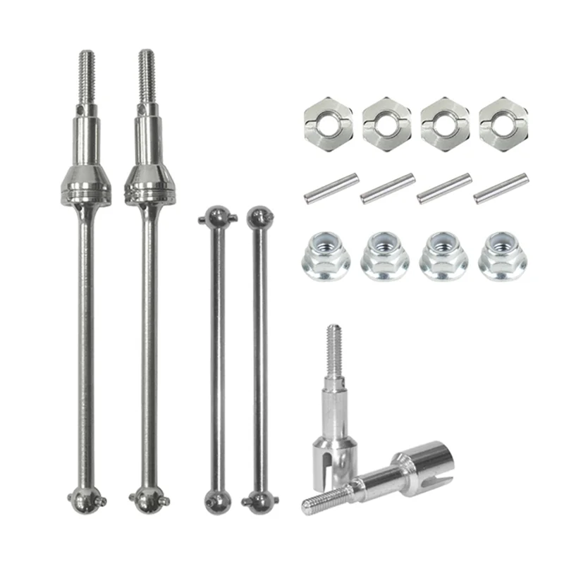 A42Z-عمود محرك أمامي وخلفي معدني مع سداسي 12 مللي متر لـ HBX HAIBOXING 901 901A 903 903A 905 905A 1/12 RC قطع غيار السيارات #2