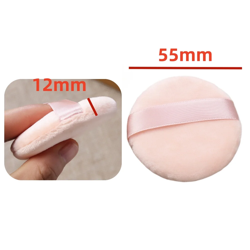 7Pcs Boxed Makeup Sponge Powder Puff Blender Soft Cushion Skin Color Cosmetic Sponge Professional Beauty Makeup Foundation Tools