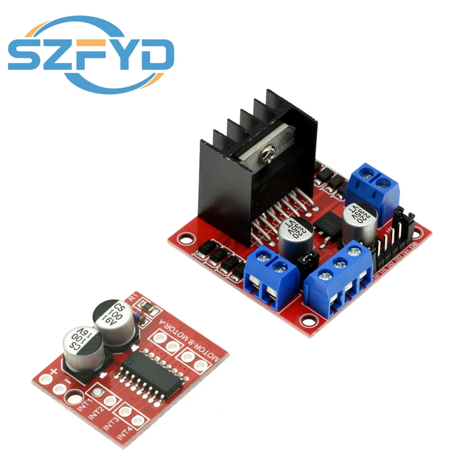 L298N DC Motor Driver Module L298N Stepper Motor Smart Car Robot Breadboard Peltier High Power L298 DC Motor Driver for Arduino