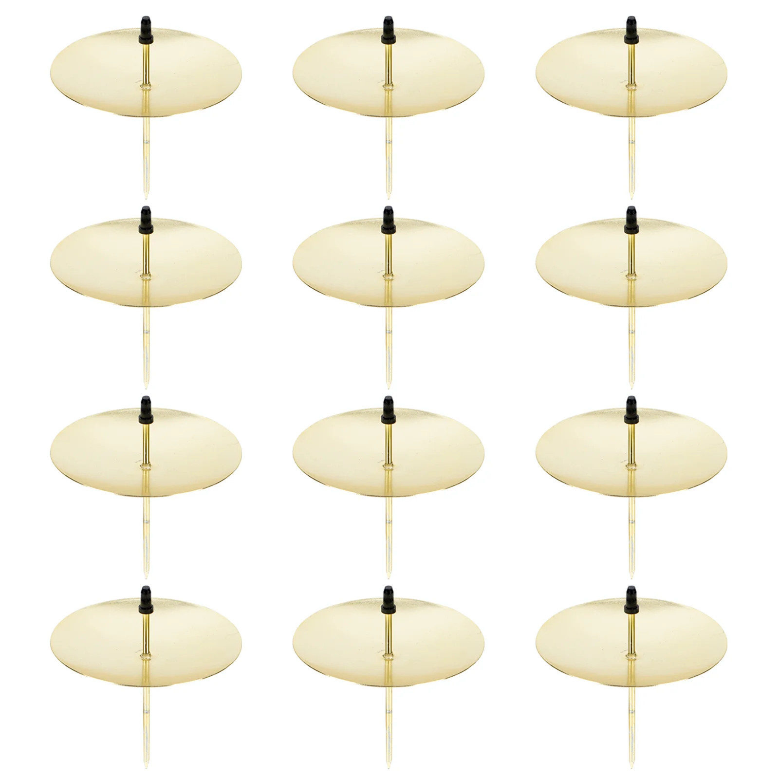 

12pcs Metal Fixator Holder Fixing Accessories for Home Restaurant Fixators Metal Holders