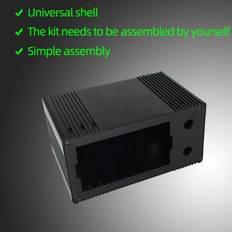 Aluminiumlegering Meerdere interfaces DIY Shell Kit voor XYH3606 CNC DC Buck Boost Converter
