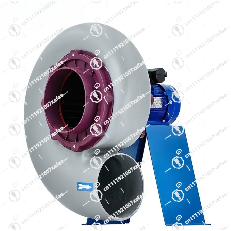 MACF-200-F4S Steel Centrifugal Fan Duct for Laboratory Fume Hood Plastic Chemical Resistance Polypropylene