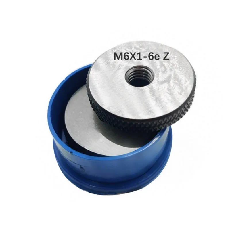 6e Thread Ring Gauge GO & NOGO M2 M2.5 M3 M4 M5 M6 M7 M8 M9 M10 * 1x1.5x0.5 * 0.75 Plating Front Thread Ring Gauge