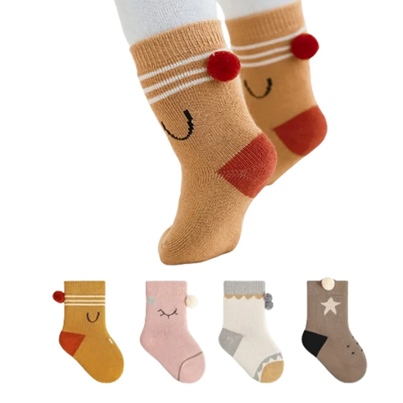 

New Thick Warm Boys' and Girls' Baby Socks
