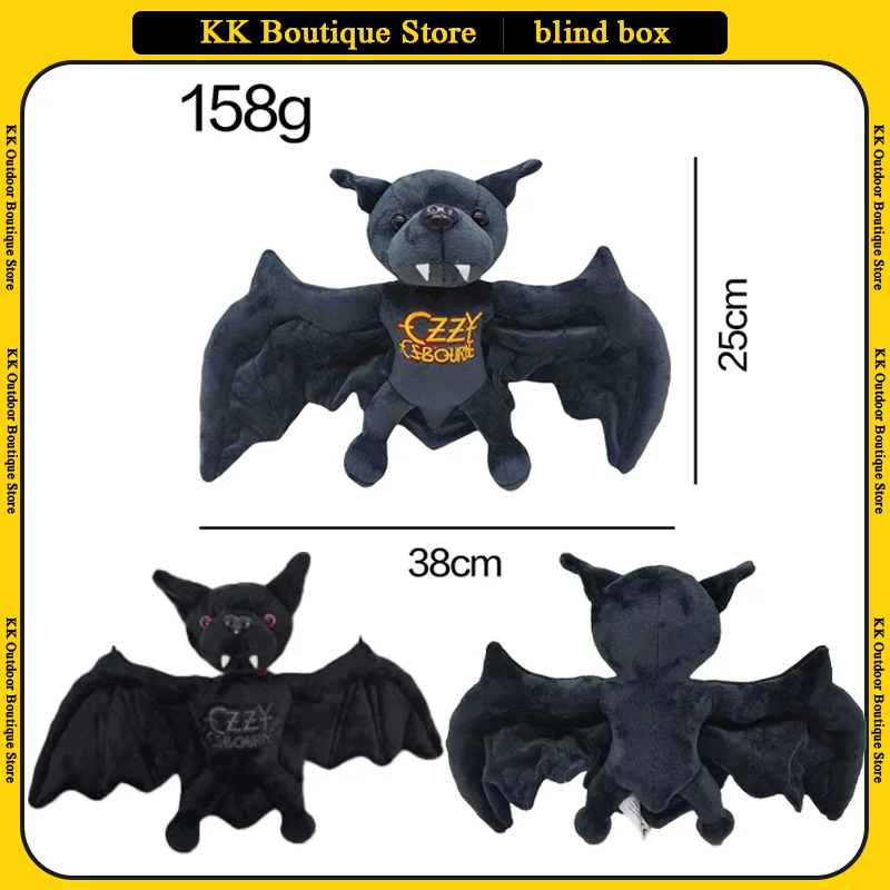

Ozzy Osbourne Bat Плюшевые игрушки Игровая анимация Фигурка Плюшевая кукла Мягкие игрушки 25 см Милый мультфильм Аниме Игрушка Праздничные подарки
