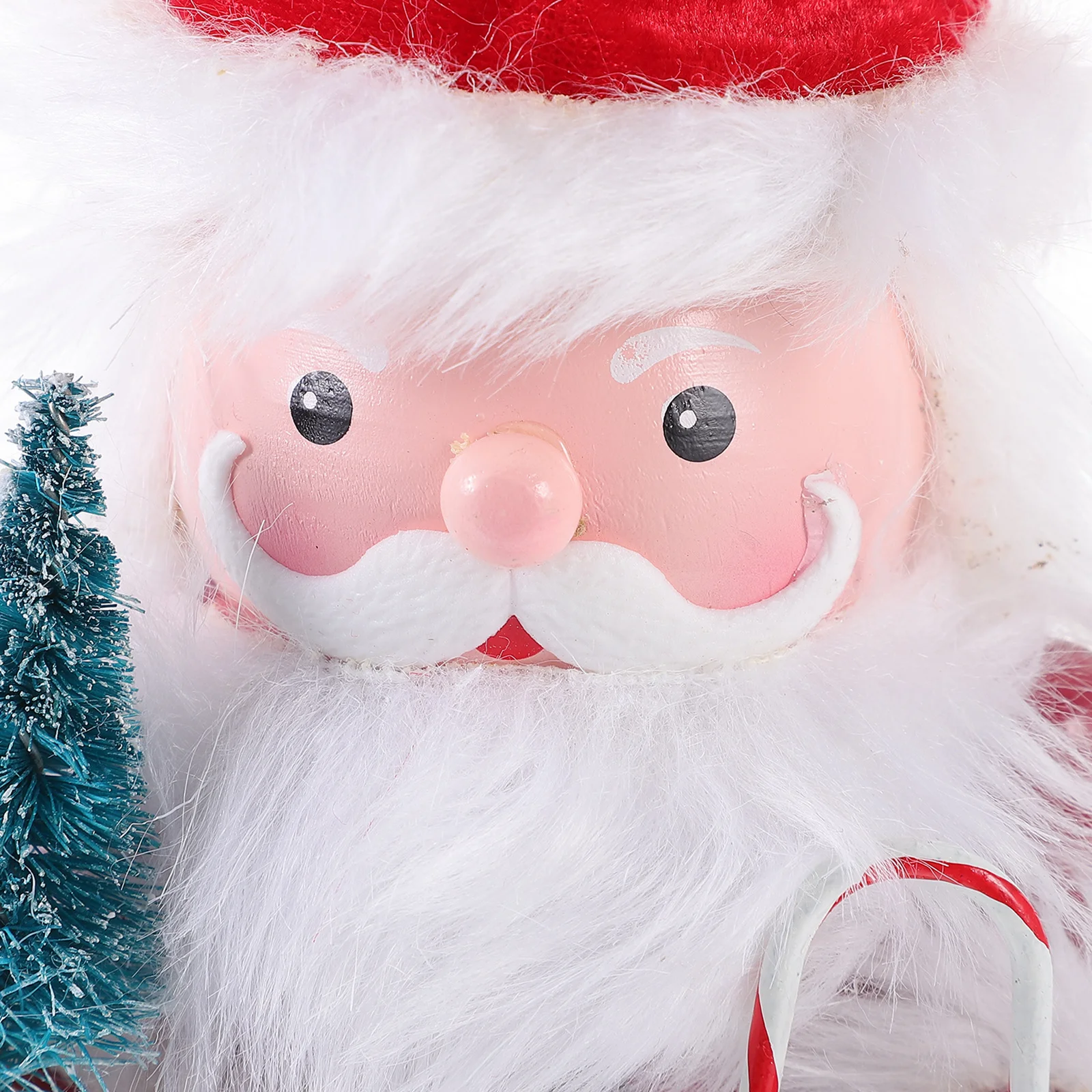 

Wooden Santa Claus Nutcracker Xmas Decoration Hand Painted Desktop Christmas Ornament Nutcracker Puppet Figure Christmas Gift