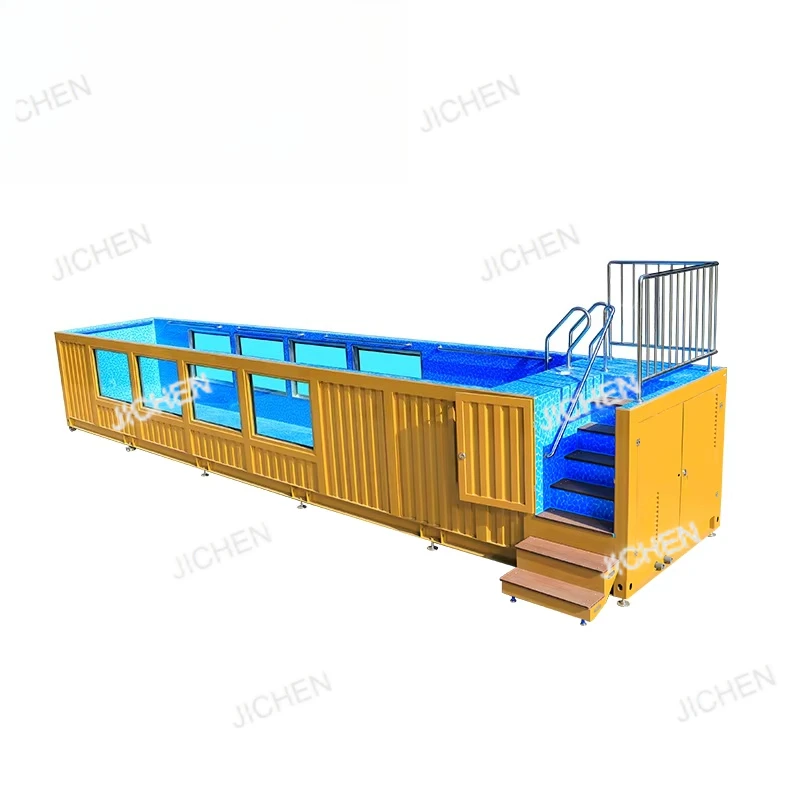 

JC House Custom Modular Container Pool 20ft 40ft Household Container with Pool
