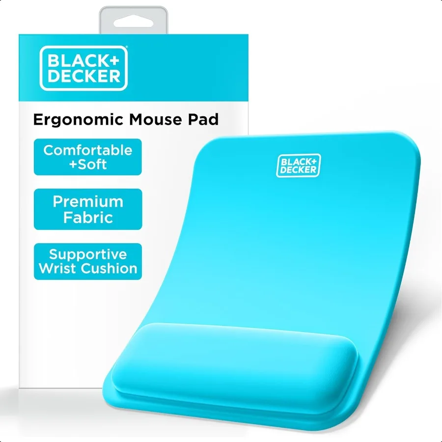 

Ergonomic Mouse Pad Wrist port Comfortable Mouse Pad Wrist Rest Wrist Relief Gel Mousepad NonSlip Base Aesthetic Mousepad for G