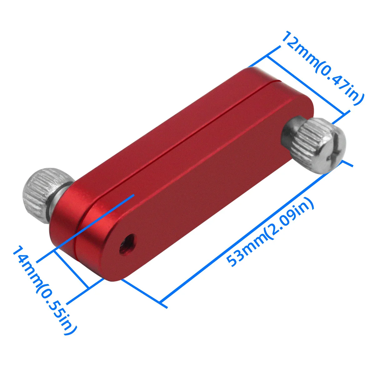 1pc Steel Ruler Positioning Block Stop Carpentry Scriber Line Marking Gauge For Ruler Woodworking Scriber Measuring Tool