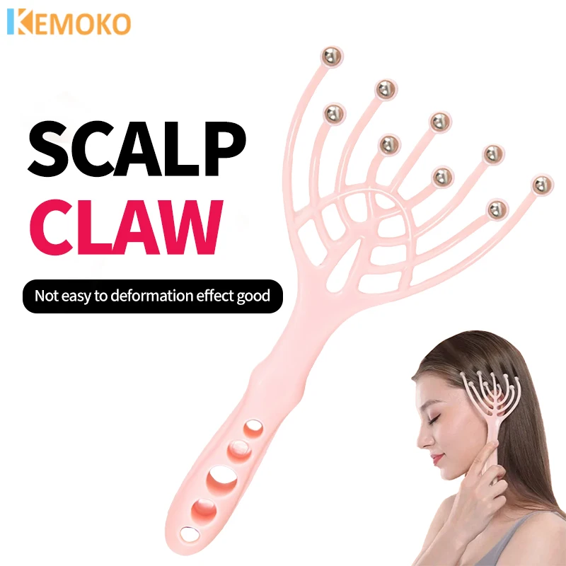 9 Claws Head Massager Head Scratching Octopus Scalp Extractor Divine Stress Relief Aid Stress Relief Massager Head Health Care