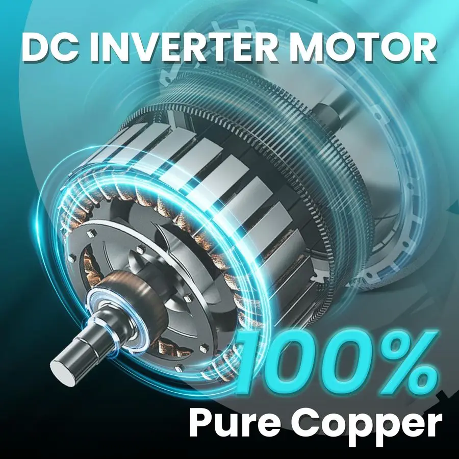 

6 Inch Reversible Bathroom Exhaust Fan with Remote Control, 3Speed, 2in1 Intake amp Exhaust, Low Noise Window Fan with Mesh Scre