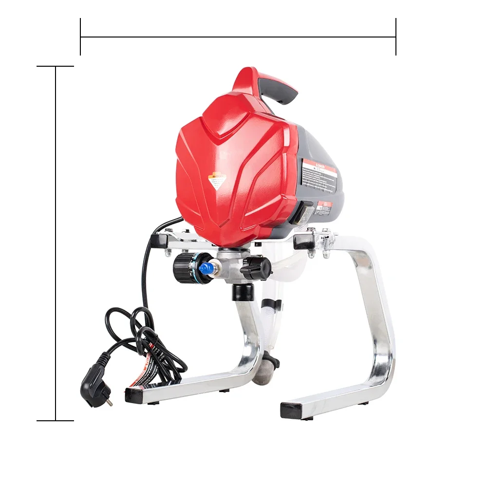 AEROPRO AP8623N 220V เครื่องพ่นสีไฟฟ้าแบบพกพา Airless Sprayer สําหรับผู้ใช้ในบ้าน