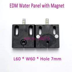 EDM Water Jet Panel Board Cooling Plate with Magnet 60*60mm for WEDM Wire Cutting Machine