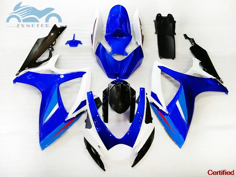 

Injection Fairing Kits For Suzuki GSXR 600 06 07 K6 GSXR600 Motorcycles Fairings Kit GSXR 750 2006 2007 GSXR600 Blue White