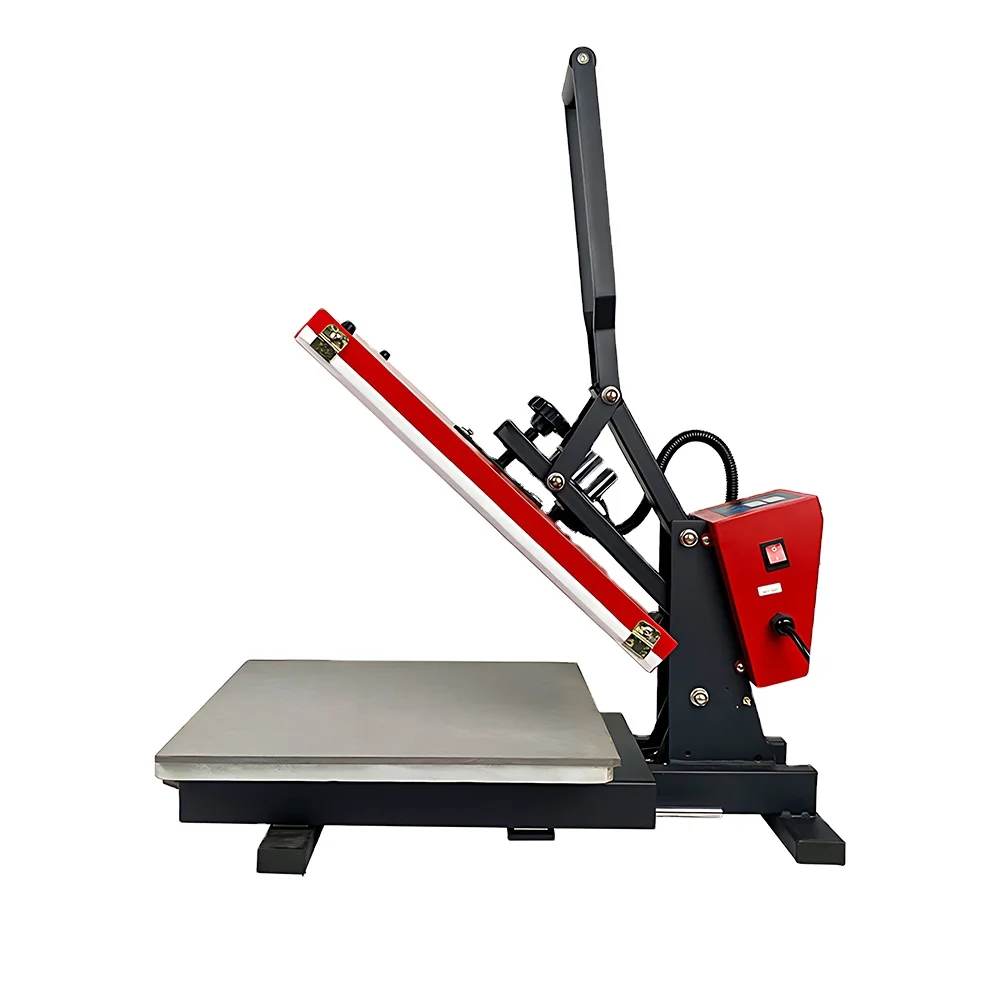 

CUYI Auto Open Tshirt 38*45 cm Size Hot Printing Stamping Transfer Vinyl DTF Foil Heat Press Machine