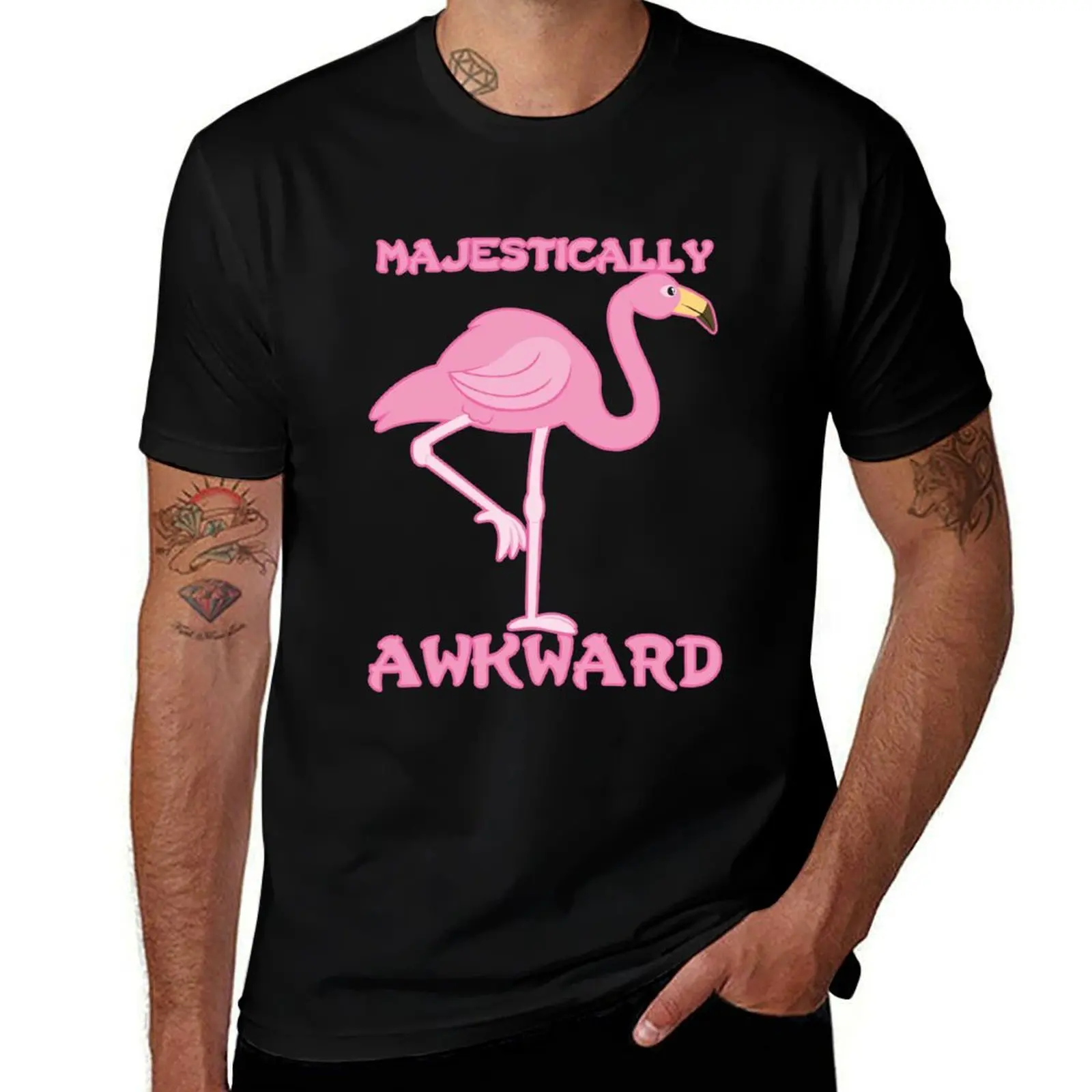 MAJESTICALLY AWKWARD T-Shirt man graphic t shirt T-Shirt