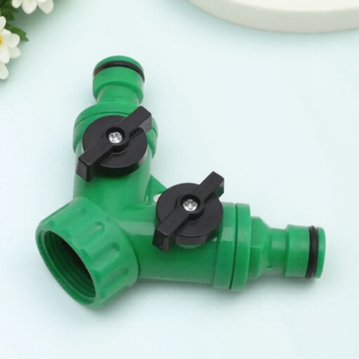Garden Irrigation Sprinkler Y Type Conversion Joint Threaded Hose Sub Divider Tap Home Yard Watering Accessories