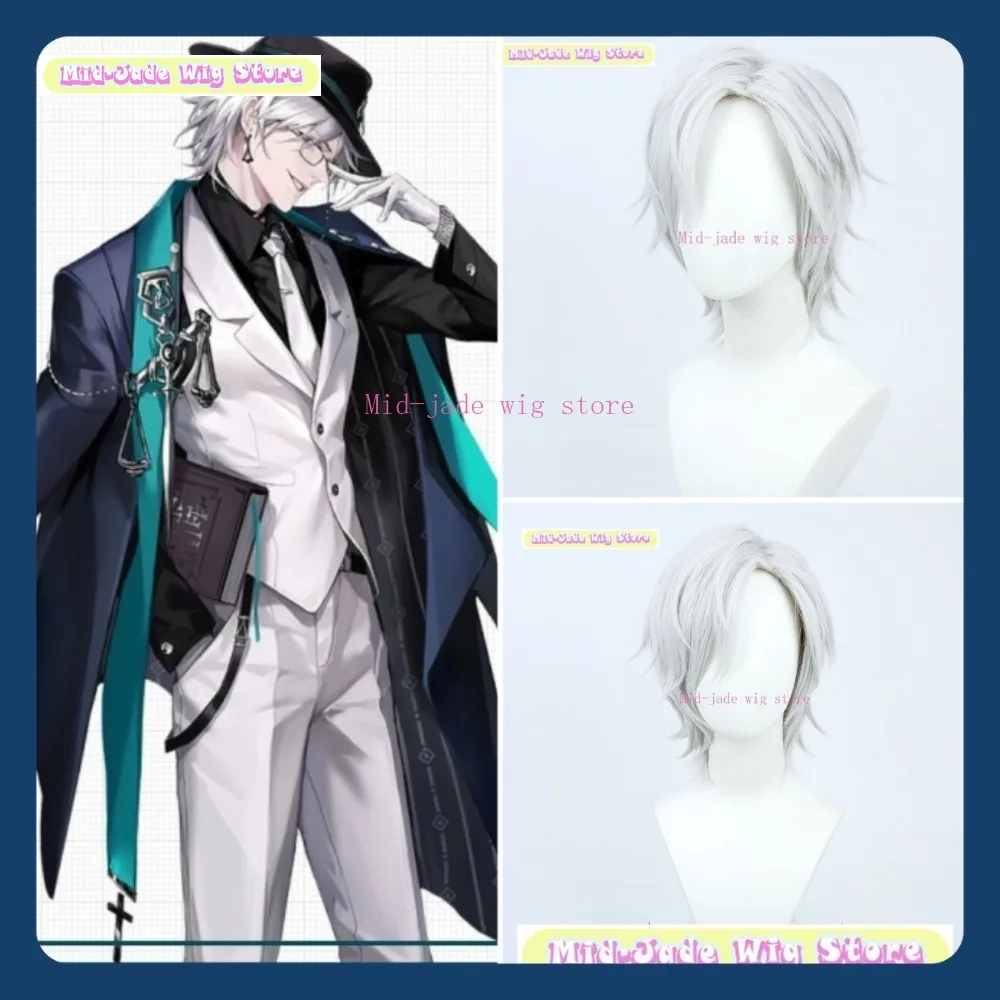 

Mid-jade Wig Store Path To Nowhere Mr. Fox Cosplay Wig Anime Game Role-playing Halloween Party Costume Props Synthetic Hair