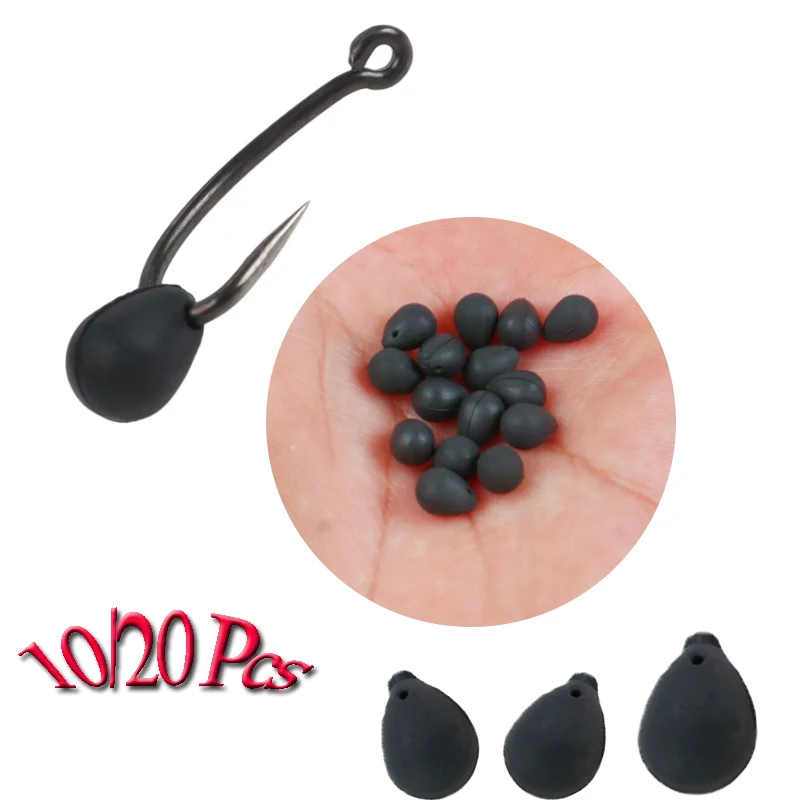 10/20 Pcs Carp Fishing Accessories Downforce Tungsten Shot On the Hook Beads 0.42g Tungsten Fishing Tackle