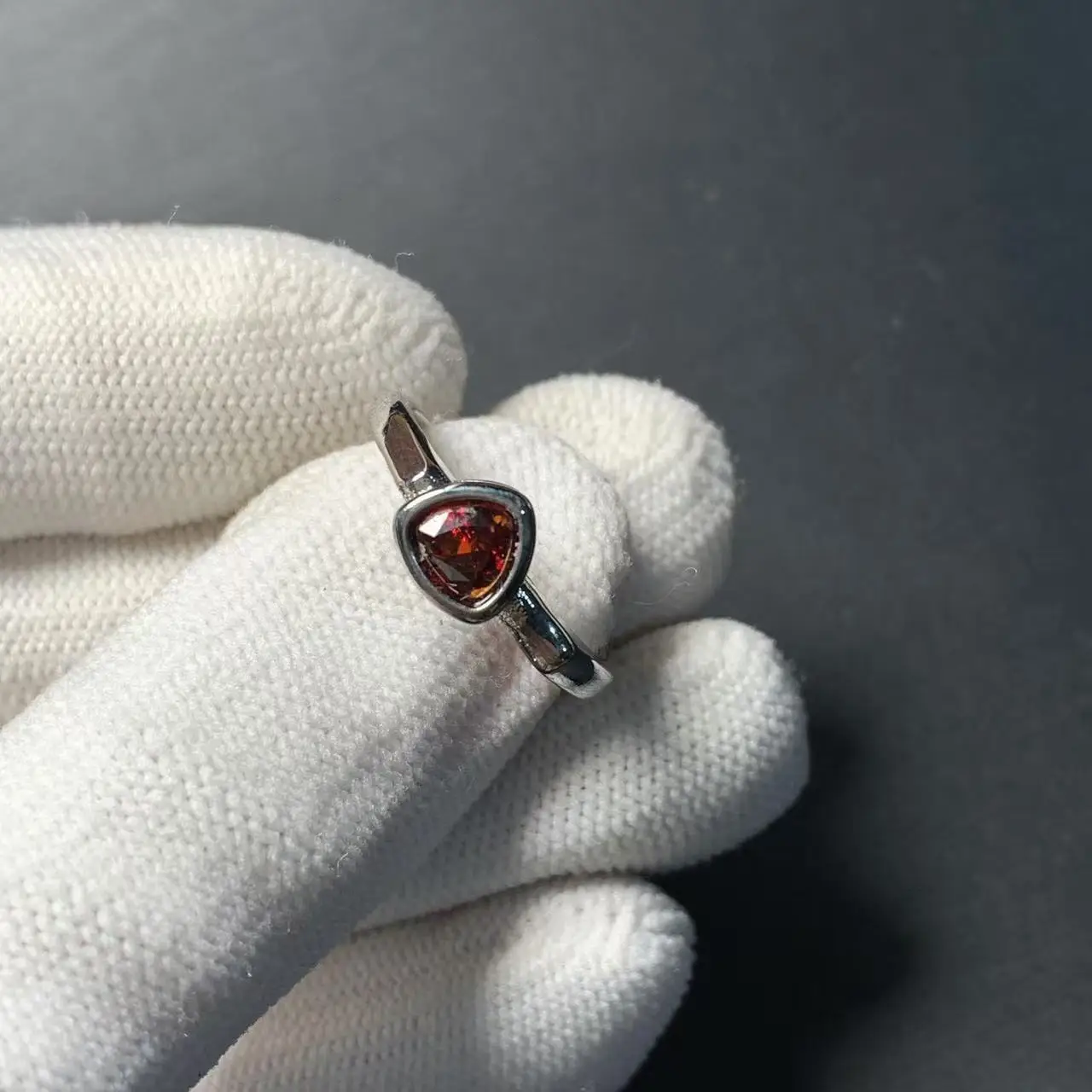 

Natural Garnet Ring Oval Stone Female Handmade Rings Fine Jewelry for Women Gift Multicolor vintage style