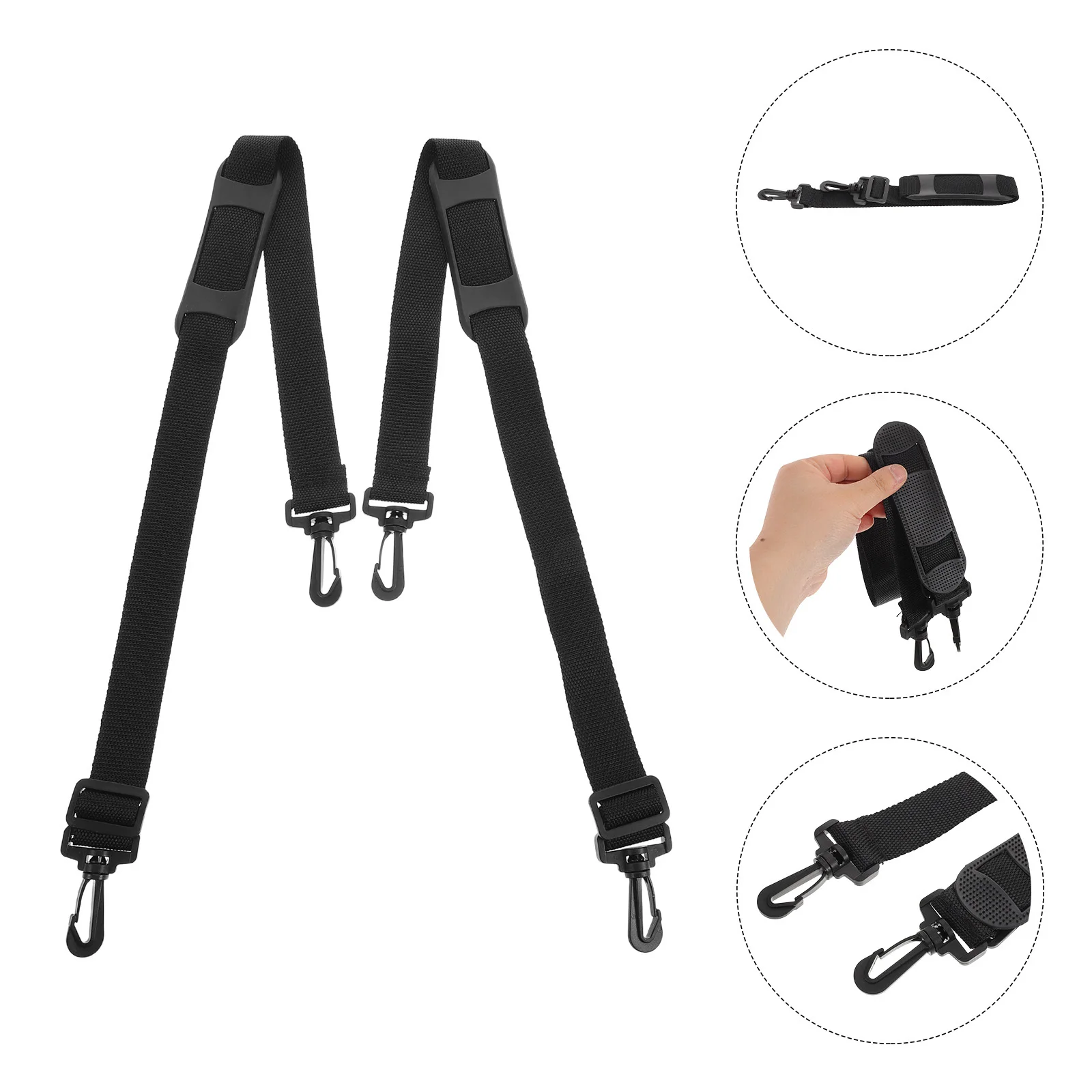 

1Pair Durable Adjustable Violin Case Strap Comfortable Padded Shoulder Support Waterproof Shockproof Universal Compatibility