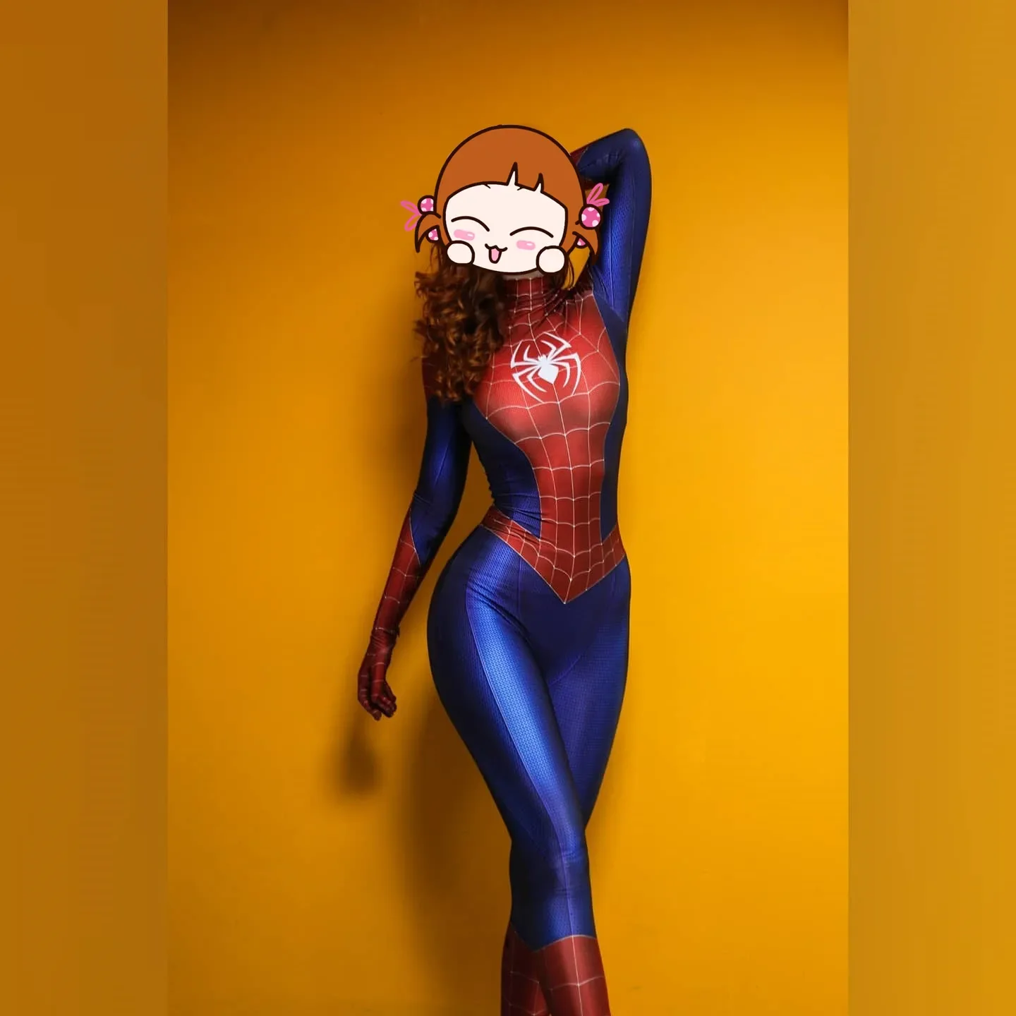 Kobieta Spiderman Girls PS4 gra superbohater przebranie na karnawał Halloween body Zentai kombinezon dla dorosłych dzieci