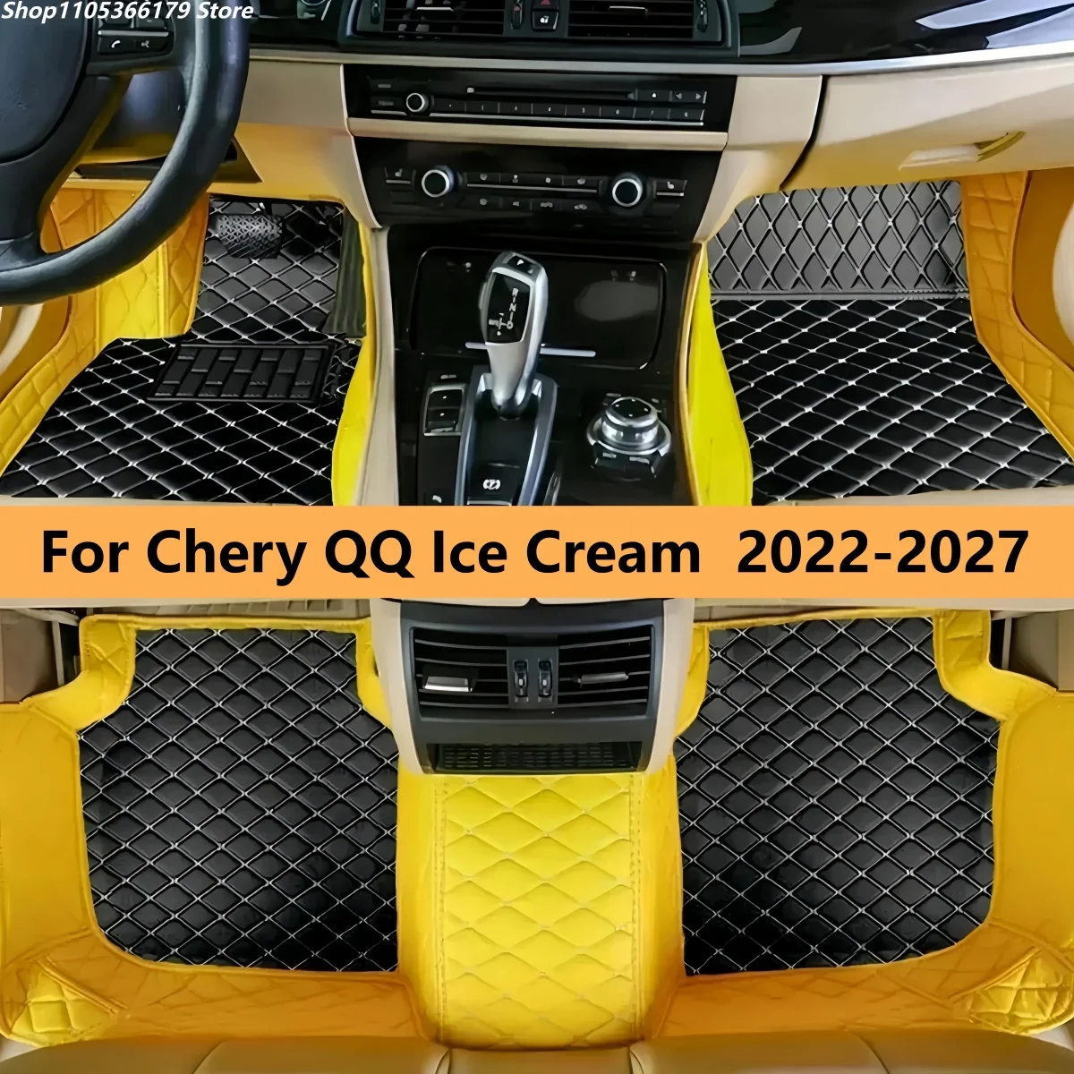 

Автомобильные коврики для Chery QQ Ice Cream 2022-2027: универсальные, для мужчин и женщин, аксессуары для авто