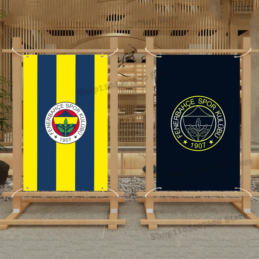 Football Game F-Fenerbahces-S 1907 Flag Funny Flags Room Decor Garden Wall Flag Workshop Flags for Rooms Outdoor Decorations