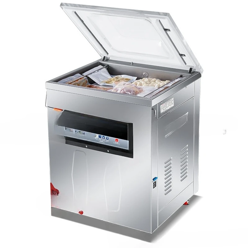 Vacuum Food packaging Large commercial cooked food Vacuum packaging Baler Vacuum sealing