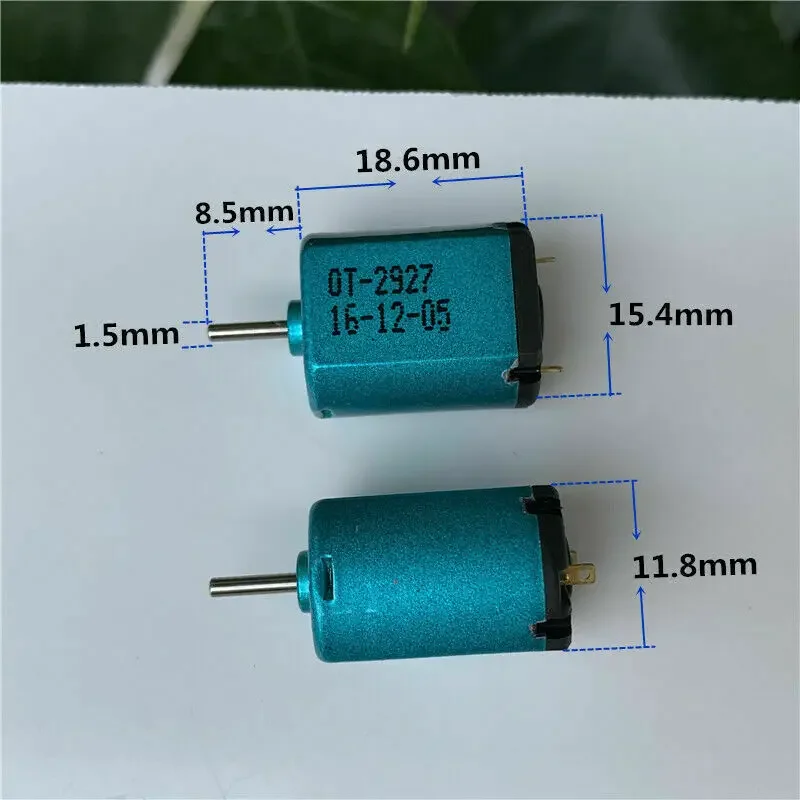 Szénrúd ecsettel Mali 030 Elektromos motoros Egyenáram 1.5V-3.7V 3V 52000RPM ultra-high sebesség Elektromos motoros DIY Négyen Kerékgyártó autó toys