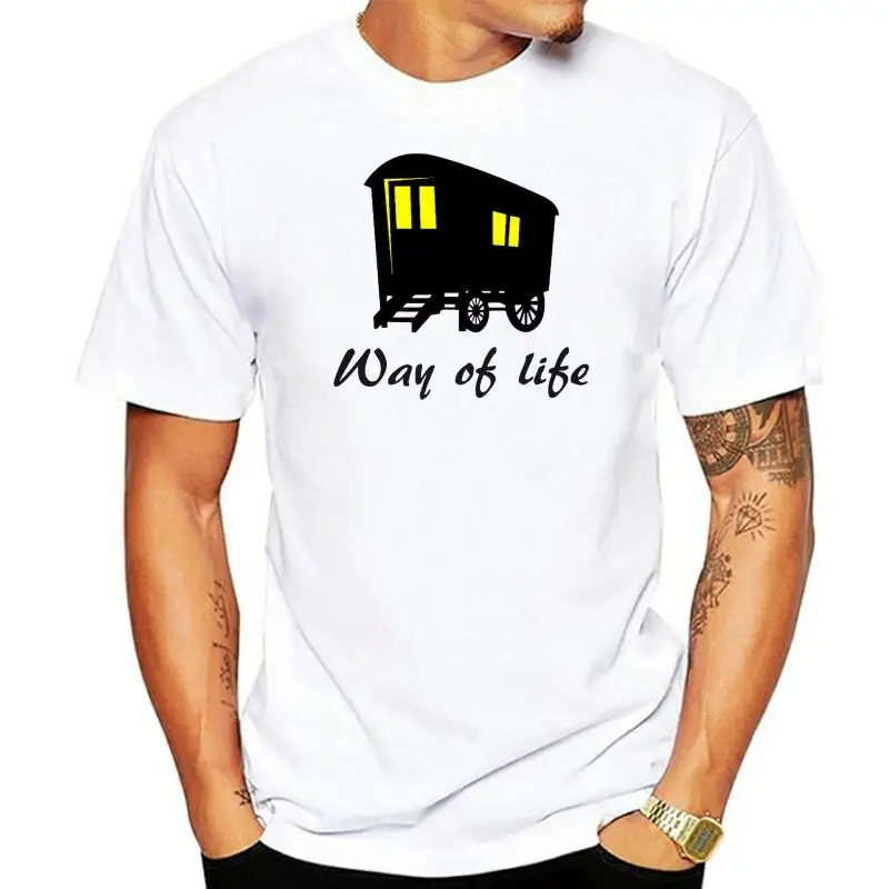 Tee Shirt Individuated Trailer Niglo M L Xl Man Men Travel Gipsy Way Of Life