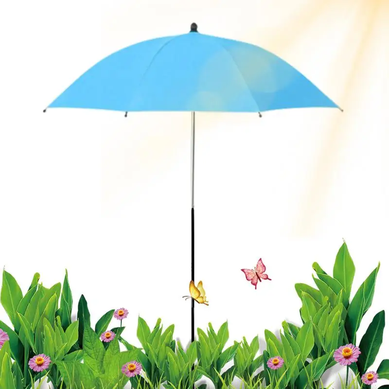 

Plant Shade Umbrellas UV Resistant Umbrella Portable Parasol Foldable Shade For Poolside Backyard Flower Vegetable Lawn Balcony
