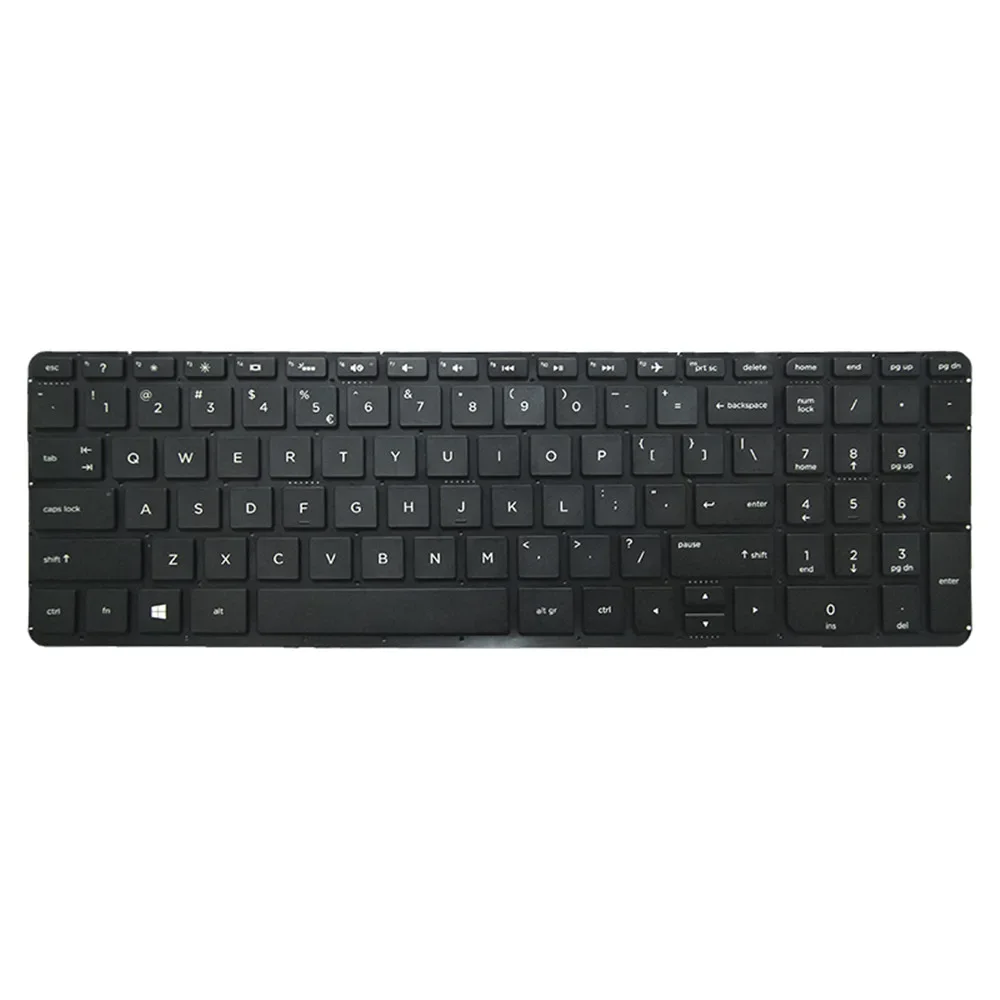 Laptop Keyboard For HP Pavilion 15-p000 15-p100 15-p200 15-p200 (Touch) 15-p300 Black US English Layout