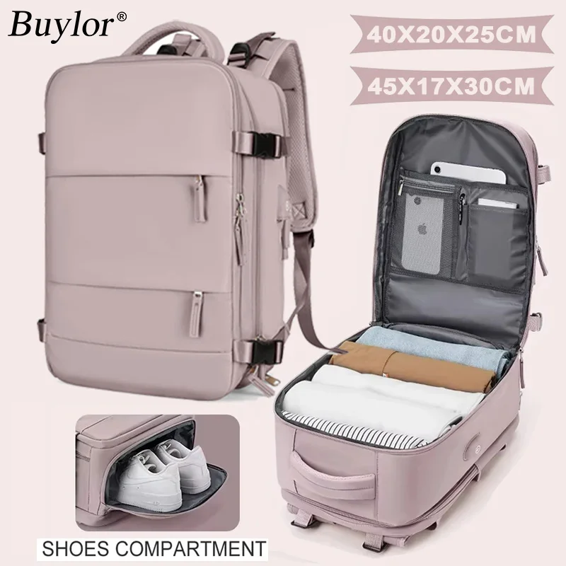 Buylor Ryanair Backpack 40x20x25 Cabin Bag Travel Backpack For Women Carry On 14inch Laptop Backpack mochila para viaje cabina