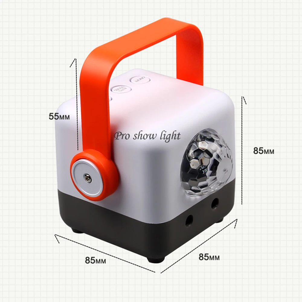 Party Lights Dj Disco Magic Ball Light With Remote Mini LED Strobe Stage Lighting Effect for Christmas Wedding Nightclub Shows