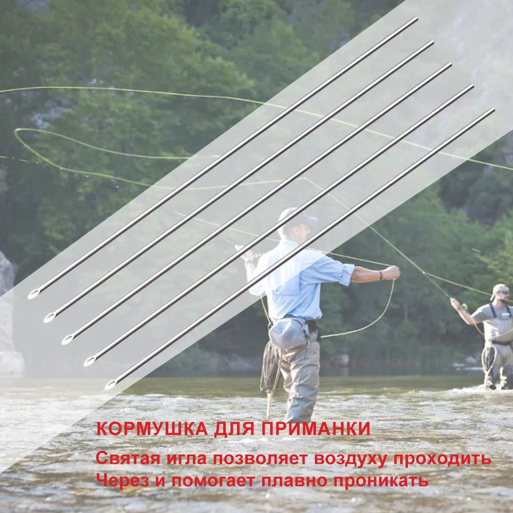 FTK Dżdżownica Hakowanie Igła ze stali nierdzewnej Dżdżownica Gas Igła Przenośna Hollow Wędkarstwo Worm Przebijanie Wiertarka Narzędzie do ryb