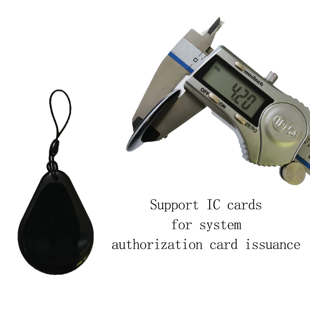 13.56Mh S50 Classic 1K Smart Tag Black Double-Sided Adhesive Card M1 S50 F08 Card for Access Control Authorized Card Issuance