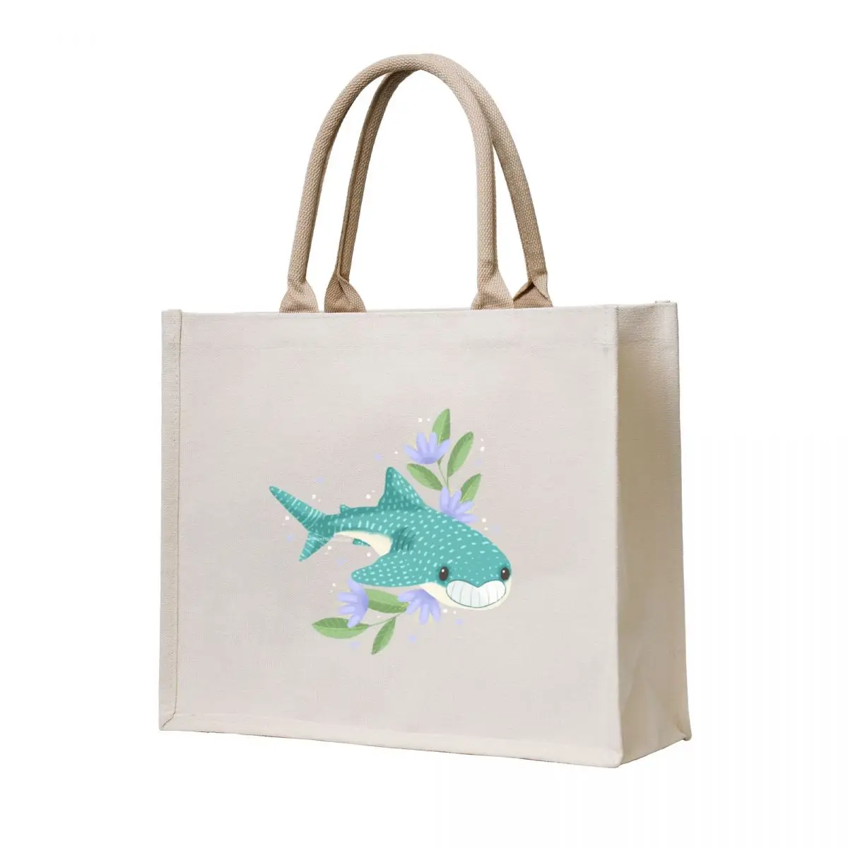 

Whale Shark Tote Bag custom fabric bag Eco bag shopper woman