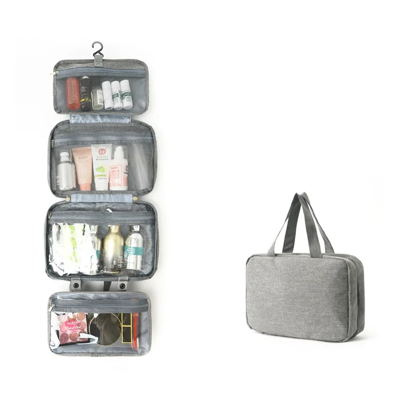 

Dry and wet separation can be hung multi-color storage, toiletries, portable toiletries, cosmetic bags