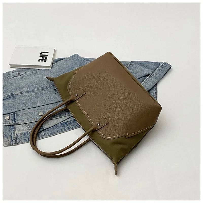 

Luxury Tote Purse Shopper Bag Casual Simple Vintage Fashionable High-End Minimalist Unique Leisure Business