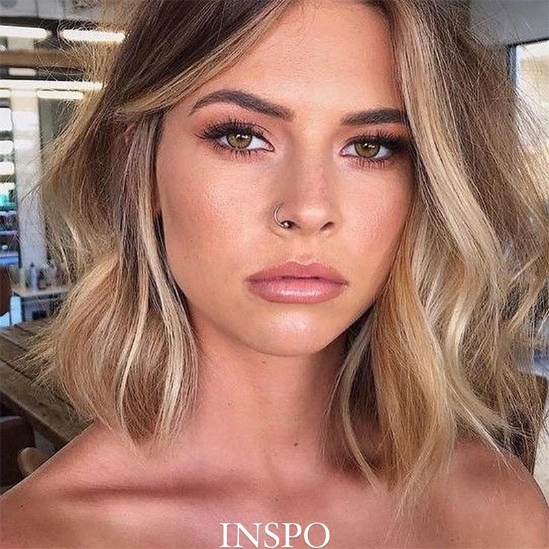 

Glueless Women Wigs HD 13x4 Chinese Virgin Raw Hair Lace Front Wigs Honey Blonde Brown Highlights Real Human Hair Wigs for Women