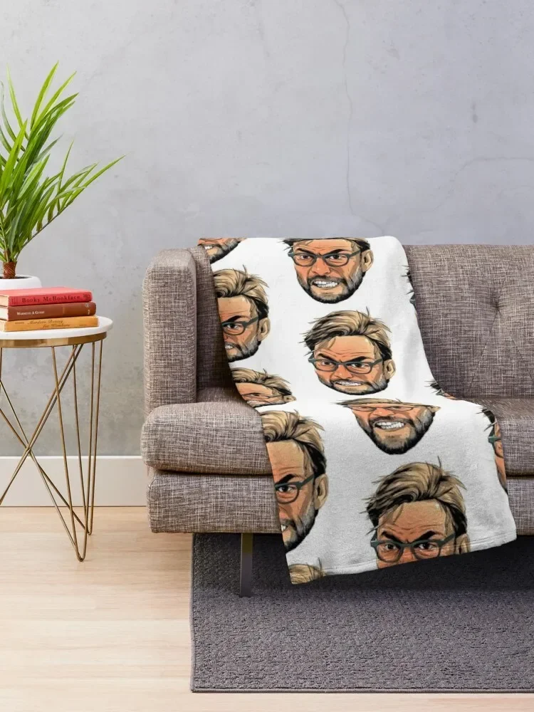 Furious Klopp Throw Blanket blankets ands for winter Blankets