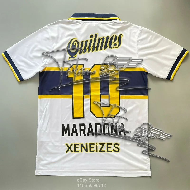 

Classic retro best-selling Boca Juniors jerseys men's sports casual T-shirts comfortable trend player version MOTO