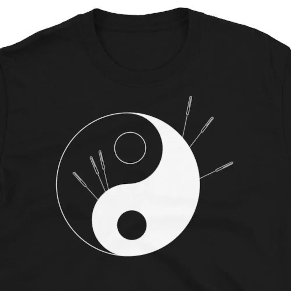 Ying Yang Acupuncture T Shirt For Man Woman Chinese Treatment Alternative Needle Medicine Lover